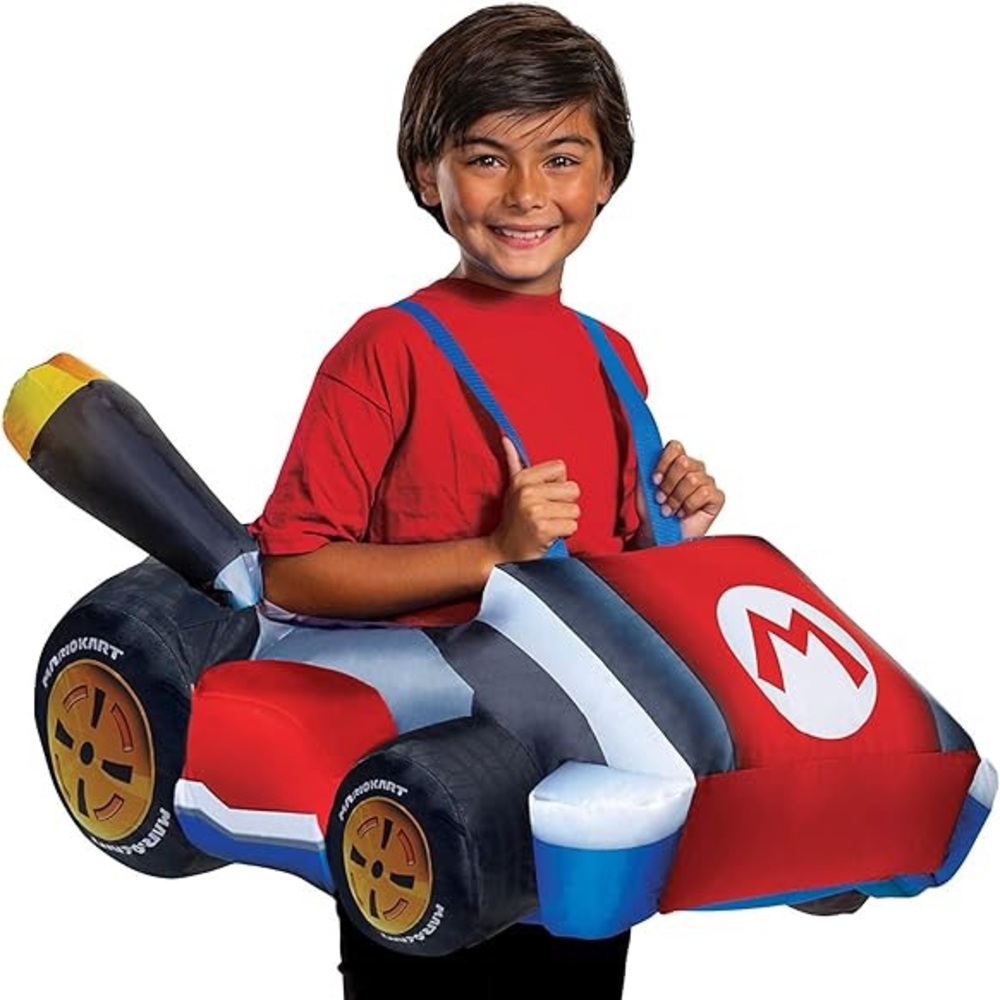 Kids Mario Kart Inflatable Costume